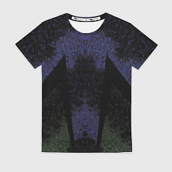 Футболка женская Космические узоры, цвет: 3D-принт