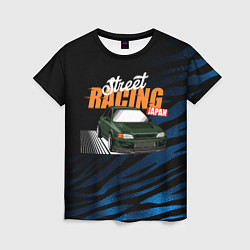 Футболка женская Street Racing Japan, цвет: 3D-принт