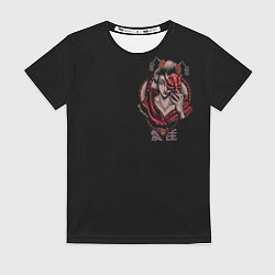 Футболка женская Japanese geisha, цвет: 3D-принт