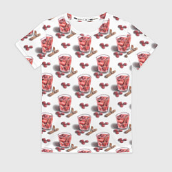 Женская футболка Глинтвейн с корицей