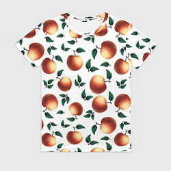 Футболка женская Яблочный дождь, цвет: 3D-принт