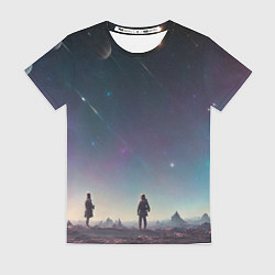Футболка женская Космос-арт, цвет: 3D-принт