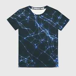 Футболка женская Нейросети абстракция, цвет: 3D-принт