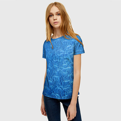 Женская футболка Абстрактный паттерн / 3D-принт – фото 3