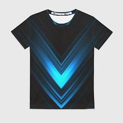 Футболка женская Neon geometry stripes, цвет: 3D-принт