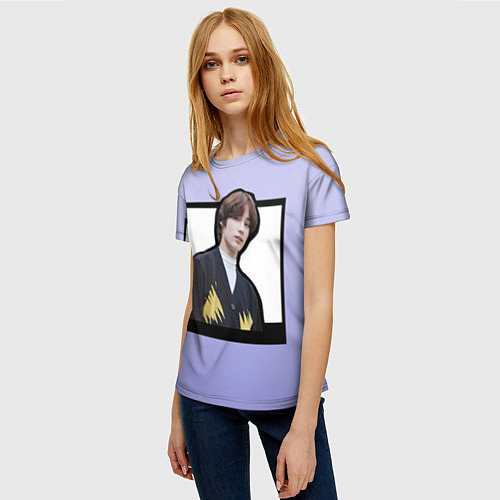 Женская футболка Хунин Кай и тень / 3D-принт – фото 3
