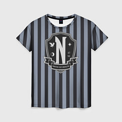 Женская футболка Nevermore Academy