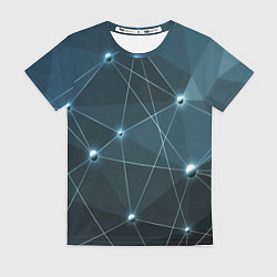 Женская футболка Сеть нейронов