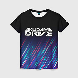 Женская футболка Akudama Drive stream