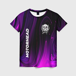 Футболка женская Motorhead violet plasma, цвет: 3D-принт