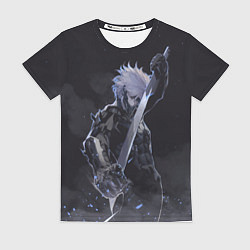 Футболка женская Metal Gear Rising - В дыму, цвет: 3D-принт