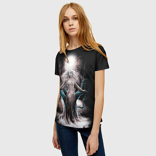 Женская футболка Наваждение славянский призрак / 3D-принт – фото 3