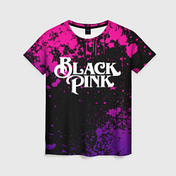 Футболка женская Blackpink - neon, цвет: 3D-принт