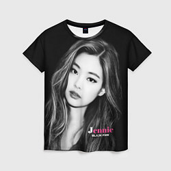 Футболка женская Jennie Kim Blackpink, цвет: 3D-принт