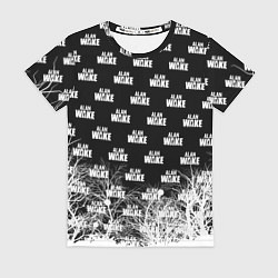 Футболка женская Алан Вейк узор, цвет: 3D-принт