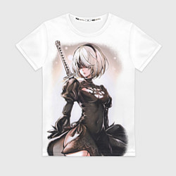 Женская футболка Nier: Automata - 2B TechnoBlade