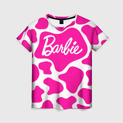 Футболка женская Животный паттерн - Барби, цвет: 3D-принт