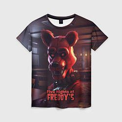 Футболка женская Five Nights at Freddys Mangle, цвет: 3D-принт