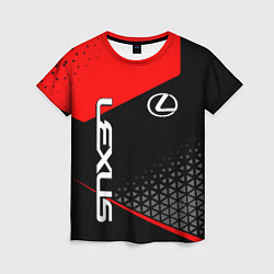 Футболка женская Lexus - red sportwear, цвет: 3D-принт