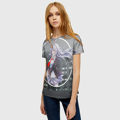 Женская футболка Touhou Project Рейсен Удонгейн Инаба / 3D-принт – фото 3