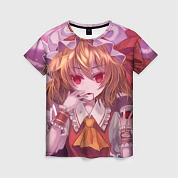 Футболка женская Touhou Project Flandre Scarlet, цвет: 3D-принт