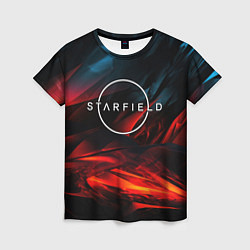 Футболка женская Logo Starfield game, цвет: 3D-принт