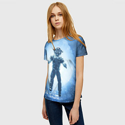 Футболка женская Starfield lost in space, цвет: 3D-принт — фото 2