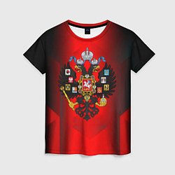 Футболка женская Символика имперской россии, цвет: 3D-принт