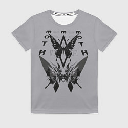 Футболка женская Dark moth, цвет: 3D-принт