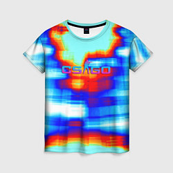 Футболка женская Cs go gradient skin, цвет: 3D-принт