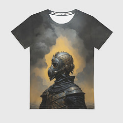 Женская футболка Рыцарь в узорчатой броне