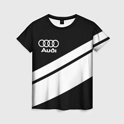 Футболка женская Audi sport line, цвет: 3D-принт
