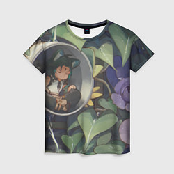 Футболка женская Genshin Impact Сяо Xiao, цвет: 3D-принт