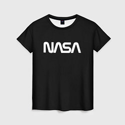 Футболка женская NASA space logo, цвет: 3D-принт