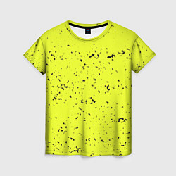 Футболка женская Лимонная текстура, цвет: 3D-принт