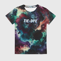 Футболка женская Tie - dye, цвет: 3D-принт