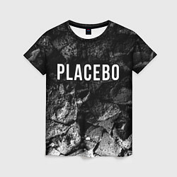 Футболка женская Placebo black graphite, цвет: 3D-принт