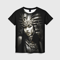 Футболка женская Клеопатра египетская царица, цвет: 3D-принт