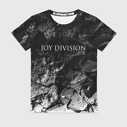 Футболка женская Joy Division black graphite, цвет: 3D-принт