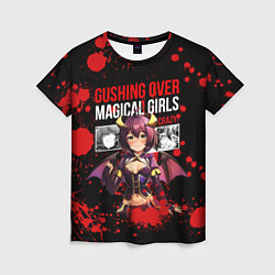 Футболка женская Gushing over magical girls, цвет: 3D-принт