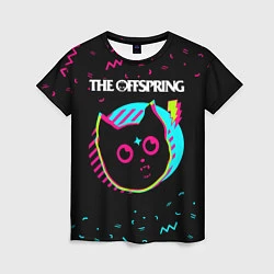 Футболка женская The Offspring - rock star cat, цвет: 3D-принт