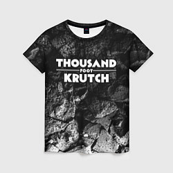 Футболка женская Thousand Foot Krutch black graphite, цвет: 3D-принт