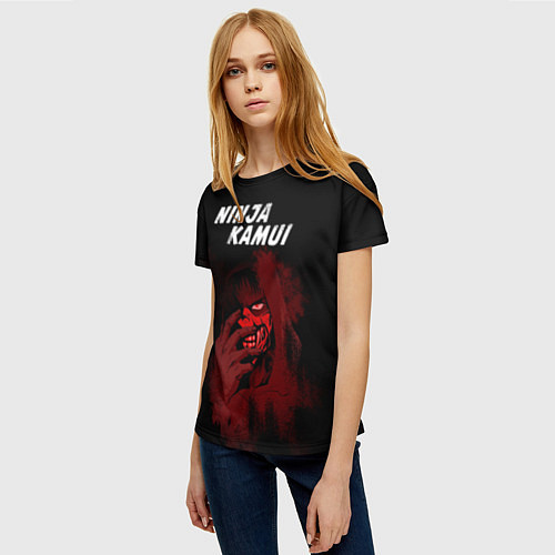 Женская футболка Хитан - Ниндзя Камуи / 3D-принт – фото 3