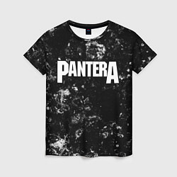 Женская футболка Pantera black ice