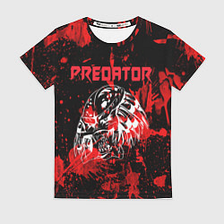 Футболка женская Predator blood, цвет: 3D-принт