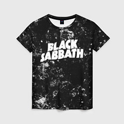 Футболка женская Black Sabbath black ice, цвет: 3D-принт