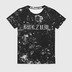 Футболка женская Burzum black ice, цвет: 3D-принт