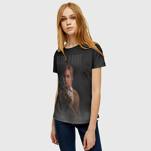 Женская футболка Alone in the dark - Emily Hartwood / 3D-принт – фото 3