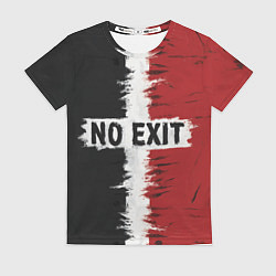 Футболка женская Выхода нет, цвет: 3D-принт