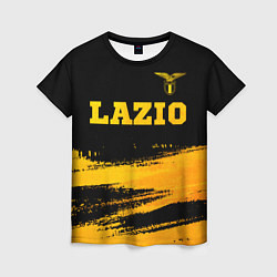 Футболка женская Lazio - gold gradient посередине, цвет: 3D-принт